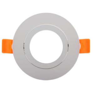 Aro de encastrar LUXURY redondo rotativo Branco - Image 3
