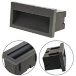 Aplique de encastrar MUSTANG rectangular IP54 1x3W LED 50lm 3000K Antracite