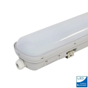 Armadura Estanque PROLINE Dimável 120cm IP65 36W 3600lm 4500K Cinzento  LED