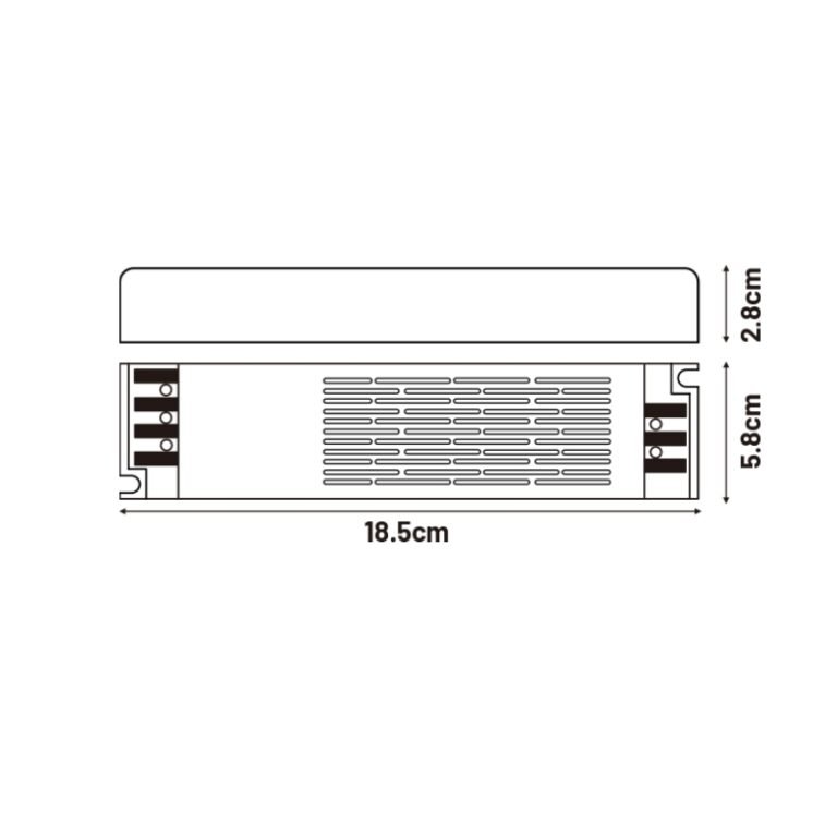 Transformador SLIM (Driver) para Fitas Led 24Vdc 200W - Image 2
