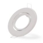 Aro de encastrar ECO GU10 redondo rotativo Branco