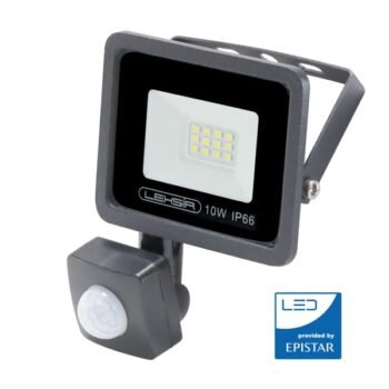 Projetor LED SMD Lexsir 10W Dimável COM SENSOR MOVIMENTO