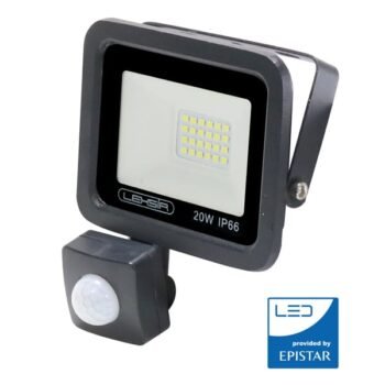 Projetor LED SMD Lexsir 20W Dimável COM SENSOR MOVIMENTO