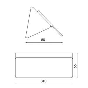 Aplique VAS 1x10W LED 820lm CCT Branco - Image 4