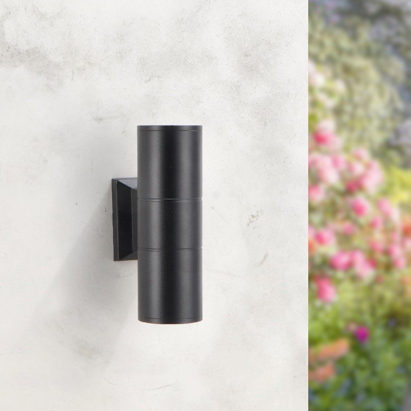 Aplique Exterior TUBE 2xGU10 Máx. 40W IP54 Preto - Image 2