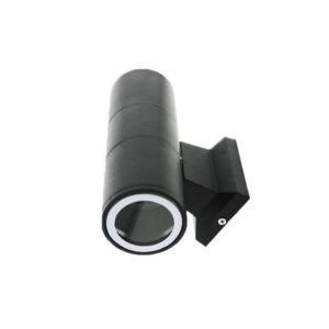 Aplique TUBE 2xGU10 IP54 alumínio Preto - Image 2