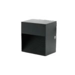 Aplique BIRAL IP54 3W LED 240lm 3000K Preto