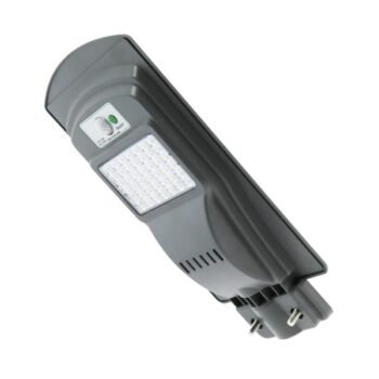 Aplique solar Street Light com sensor IP65 20W LED 650lm 6000K Cinza