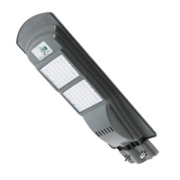 Aplique solar Street Light com sensor IP65 40W LED 1300lm 6000K Cinza