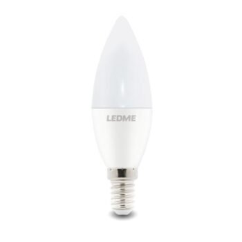 Lâmpada E14 (fino) Vela C37 6W 6500K 540lm Branca