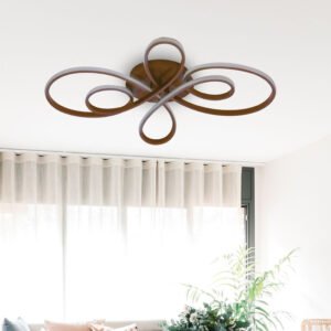 Plafond FLEOW 1x62W LED 5580lm CCT Castanho - Image 2