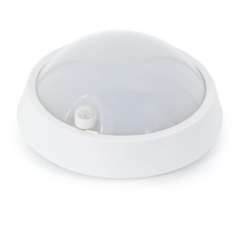 Aplique SPHERE redondo com Sensor IP64 12W LED 960lm 6000K Branco