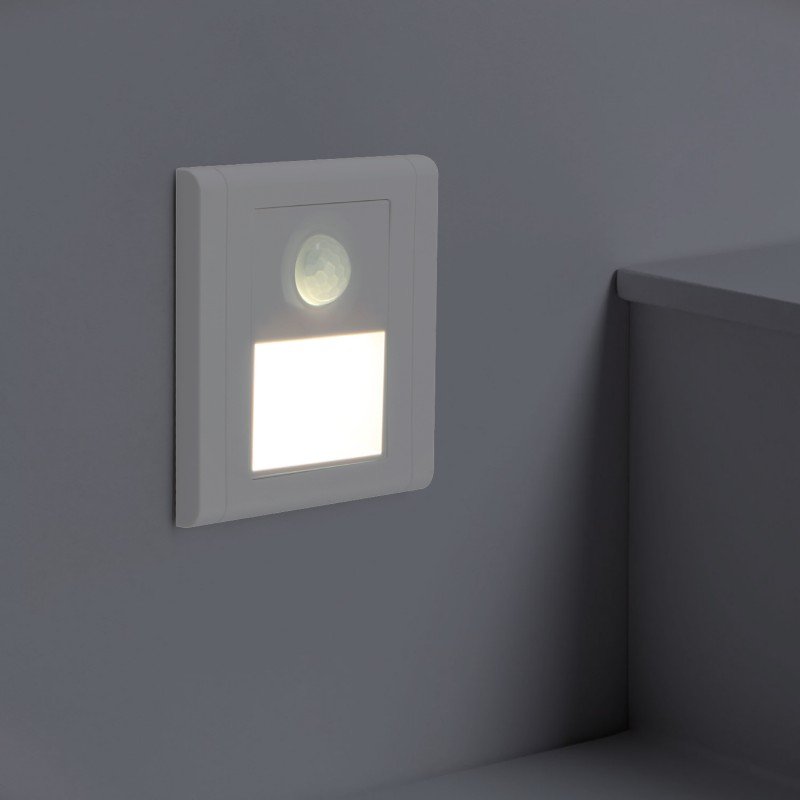Baliza LED Encastrar NOMIS Square Sensor 1,2W 4500K Branca - Image 3