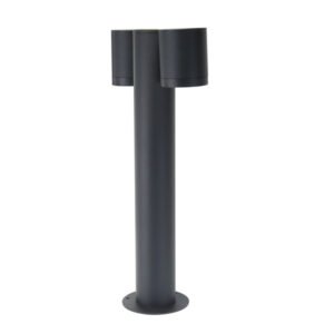 Pilar URBAN IP44 2xGU10 Alt.44xD.14cm Preto - Image 2