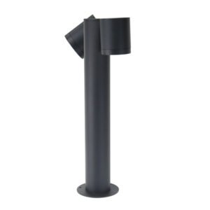 Pilar URBAN IP44 2xGU10 Alt.44xD.14cm Preto - Image 3