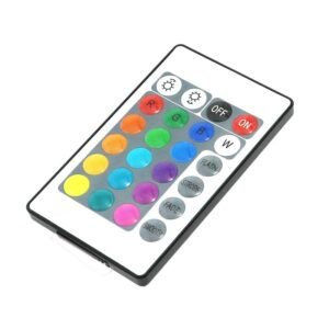 Mini Controlador IR/App 12Vdc/24Vdc para Fita Led RGB com comando - Image 2