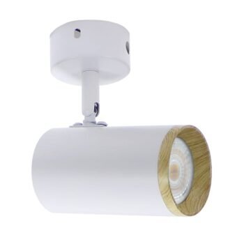 Aplique COUNTRY 1XGU10 Ajustável Branco