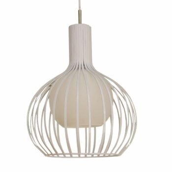 Suspensão CAROL 1xE27 Branco