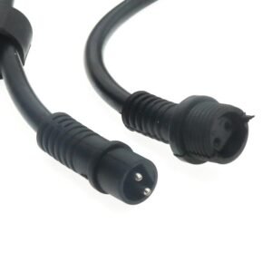 Grinalda para 10 lâmpadas E27 5mt IP65 Preto - Image 3