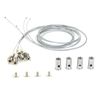 Kit 4 Cabos de Suspensão para Calhas Elétricas 300cm