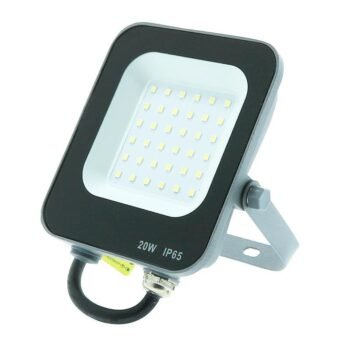 Projector NAPOLI IP65 20W LED 2400lm 6000K Preto/Cinza