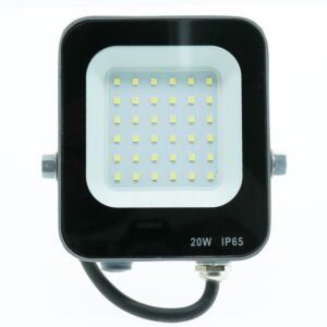 Projector NAPOLI IP65 20W LED 2400lm 6000K Preto/Cinza - Image 2