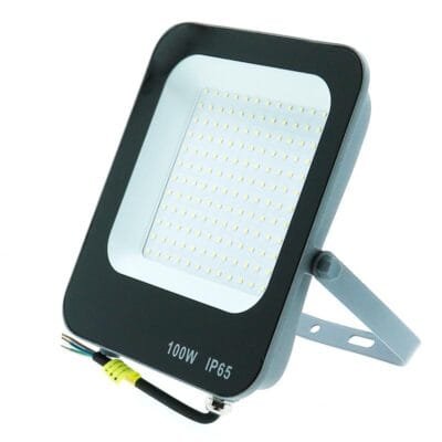 Projector NAPOLI IP65 100W LED 12000lm 6000K Preto/Cinza
