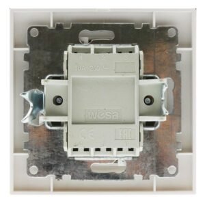 Comutador de Escada Duplo Série EP Branco - Image 2