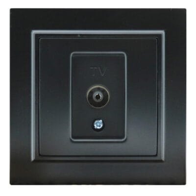 Tomada TV Série EP Preto