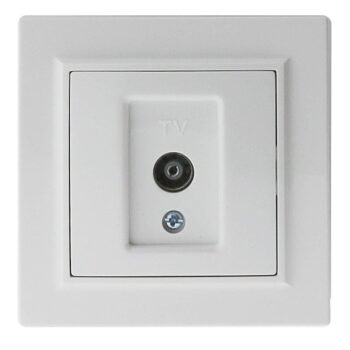 Tomada TV Série EP Branco