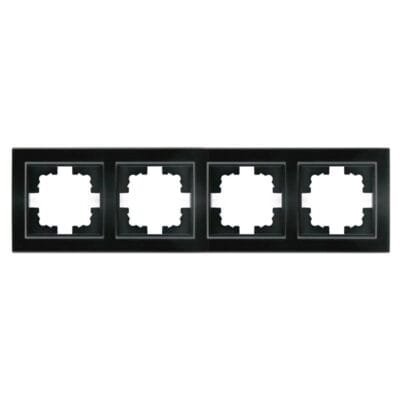 Espelho Quádruplo Série EP Preto