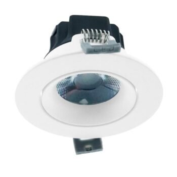Foco de encastrar COBMAX redondo 7W LED 560lm 6000K Branco