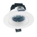 Foco de encastrar COBMAX redondo 7W LED 560lm 4500K Branco