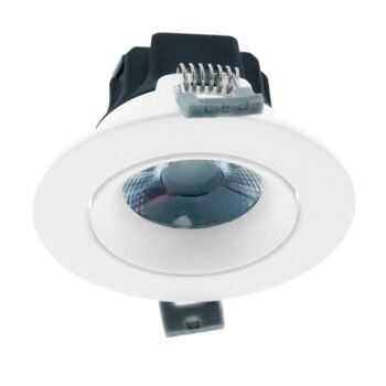 Foco de encastrar COBMAX redondo 7W LED 560lm 4500K Branco