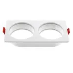 Aro de encastrar 2L para módulo COBFIX 10W Branco