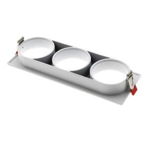 Aro de encastrar 3L para módulo COBFIX 10W Branco - Image 3
