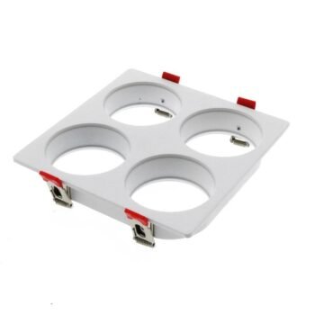 Aro de encastrar 4L para módulo COBFIX 10W Branco