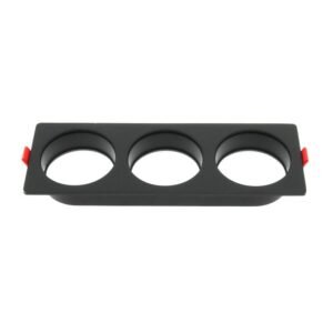 Aro de encastrar 3L para módulo COBFIX 10W Preto - Image 2