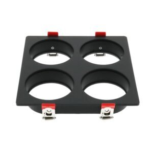 Aro de encastrar 4L para módulo COBFIX 10W Preto - Image 2