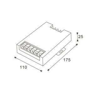 Amplificador de Sinal RGB 12-24V - Image 2