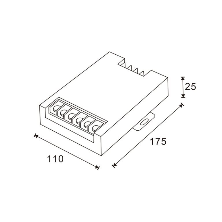 Amplificador de Sinal RGB 12-24V - Image 2