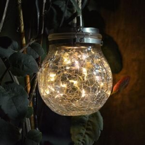 Solar Led Sphereglass Vintage 3000K - Image 2