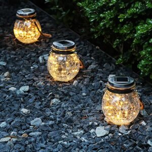 Solar Led Sphereglass Vintage 3000K - Image 3