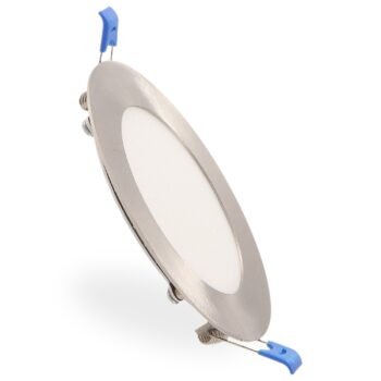 Foco de encastrar SLIM redondo 6W LED 600lm CCT (3000K-4500K-6000K) Níquel