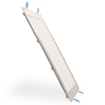 Foco de encastrar SLIM quadrado 25W LED 2500lm CCT (3000K-4500K-6000K) Níquel