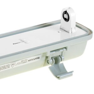 Armadura estanque LINESTA IP65 1xG13 T8 LED 120cm C.126xL.8,0xAlt.9,0cm Cinzento - Image 3
