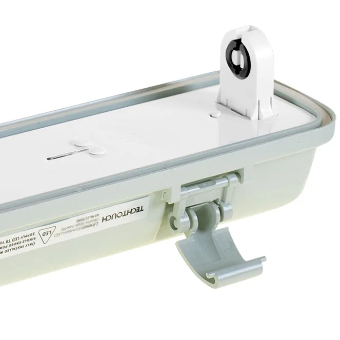 Armadura estanque LINESTA IP65 1xG13 T8 LED 120cm C.126xL.8,0xAlt.9,0cm Cinzento - Image 3
