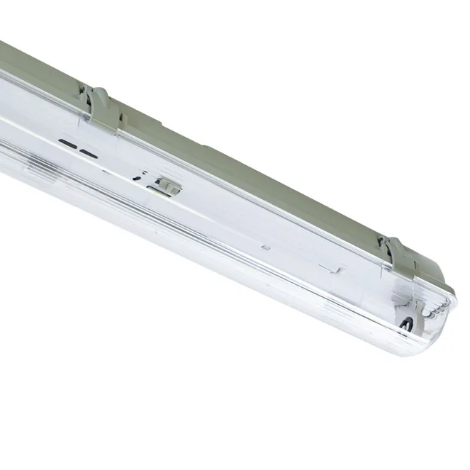 Armadura estanque LINESTA IP65 1xG13 T8 LED 120cm C.126xL.8,0xAlt.9,0cm Cinzento - Image 6