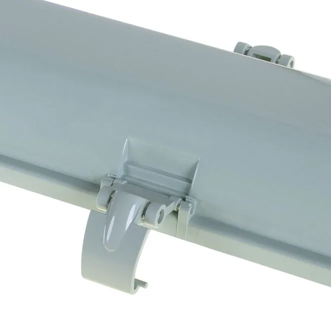 Armadura estanque LINESTA IP65 2xG13 T8 LED 150cm C.156xL.11,5xAlt.9,0cm Cinzento - Image 5