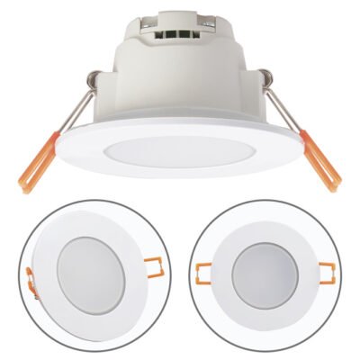 Foco de encastrar XELIM redondo IP65 5W LED 350lm 4000K Branco